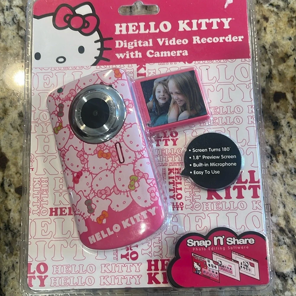 Hello Kitty digital video recorder with camera